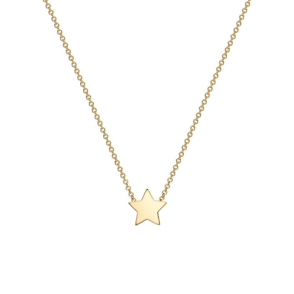 Birks Yellow Gold Star Pendant